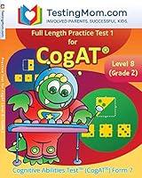 Algopix Similar Product 18 - CogAT Form 7 and 8 Test Prep Workbook 