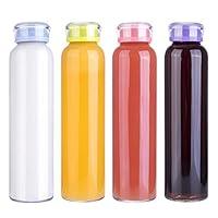 Algopix Similar Product 7 - MIU COLOR 4pack Glass Water Bottle