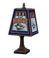 Algopix Similar Product 7 - Texas El Paso 14" Art Glass Table Lamp