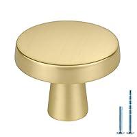 Algopix Similar Product 5 - homdiy 20 Pack Gold Cabinet Knobs Round