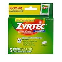 Algopix Similar Product 6 - Zyrtec 24 Hour Allergy Relief Tablets