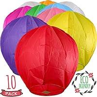Algopix Similar Product 20 - Chinese Lanterns 10Pack MultiColor