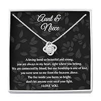 Algopix Similar Product 14 - Aunt And Niece Necklace Niece Gift