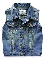 Algopix Similar Product 6 - Little Boys Spring Autumn Denim Vest