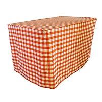 Algopix Similar Product 8 - LA Linen Fitted Checkered Tablecloth 72