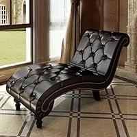 Algopix Similar Product 10 - EVERSTRO Chaise Longue Brown Faux