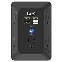 Algopix Similar Product 2 - Outlet Extender Surge Protector Outlet