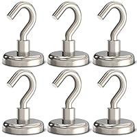 Algopix Similar Product 13 - GREATMAG Magnetic Hooks Heavy Duty 110