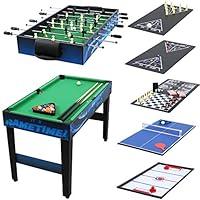 Algopix Similar Product 18 - Sunnydaze 10in1 Game Table 