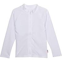 Algopix Similar Product 14 - SwimZip Kids Long Sleeve Zipper Rash