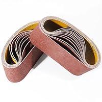 Algopix Similar Product 1 - 3x18 Inch Sanding Belts 20 Packs Belt