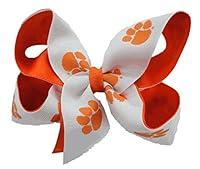 Algopix Similar Product 13 - USA Bows Clemson University Hair Bow