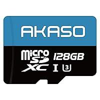 Algopix Similar Product 14 - AKASO 128GB microSDXC U3 Memory Card