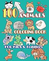 Algopix Similar Product 16 - 100 Animals Coloring Book for Kids 