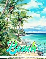 Algopix Similar Product 1 - Beach Coloring Books Adult Beach