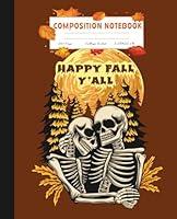 Algopix Similar Product 17 - Composition Notebook Happy Fall Yall