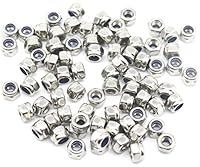 Algopix Similar Product 3 - BinifiMux 100Pcs M3 x 05mm Lock Nuts 