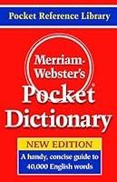 Algopix Similar Product 5 - Merriam-Webster's Pocket Dictionary