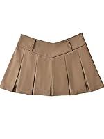 Algopix Similar Product 18 - Womens Fashion Sweet Pleated Skirt V