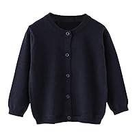 Algopix Similar Product 10 - Little Girl Knit Cardigan Sweater 