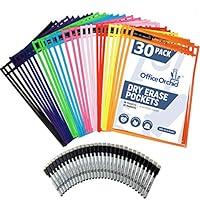 Algopix Similar Product 15 - Dry Erase Pockets Reusable Sleeves by