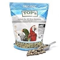 Algopix Similar Product 19 - TOPs Parrot Food Pellets Hookbills