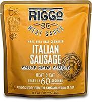 Algopix Similar Product 9 - RIGGO Pasta Sauce with Meat  8 Keto