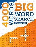 Algopix Similar Product 3 - Big Word Search Books 4000 Word Search