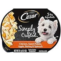 Algopix Similar Product 14 - CESAR SIMPLY CRAFTED Adult Wet Dog Food