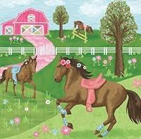 Algopix Similar Product 2 - Oopsy Daisy too Pretty Horses Wall Art