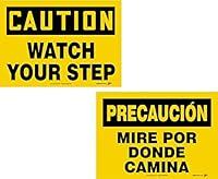 Algopix Similar Product 9 - CAUTION WATCH YOUR STEP (10 Pack)