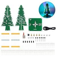 Algopix Similar Product 11 - MiOYOOW RGB LED Flashing Christmas Tree
