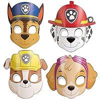 Algopix Similar Product 10 - Paw Patrol Party Paper Masks  Assorted