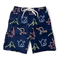 Algopix Similar Product 17 - ChalkTalkSPORTS Hockey Swim Trunks 