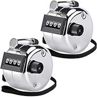 Algopix Similar Product 16 - KTRIO Clicker Counter 2 Pack Metal