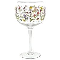 Algopix Similar Product 10 - Ginology Wildflowers Copa Glass