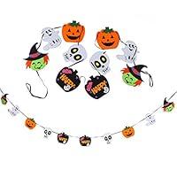 Algopix Similar Product 13 - JOYIN Halloween Foam Banner Garlands