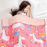 Algopix Similar Product 10 - Insugar 7 Pounds Weighted Blanket Kids