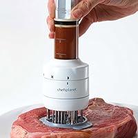 Algopix Similar Product 8 - Chefs Planet Stainless Steel and White