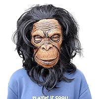 Algopix Similar Product 19 - Halloween Mask Scary Monkey Realistic