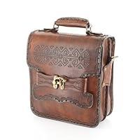 Algopix Similar Product 10 - Genuine Leather Vertical Messenger Bag