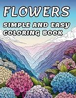 Algopix Similar Product 11 - Simple and Easy Flower Coloring Book