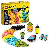 Algopix Similar Product 2 - LEGO Classic Creative Neon Colors Fun