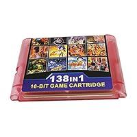 Algopix Similar Product 16 - 138 in 1 Game Cartridge 16 bit Game