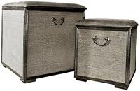 Algopix Similar Product 17 - Gold Leaf Design Group Nesting Basket
