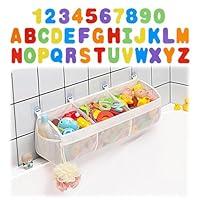 Algopix Similar Product 4 - Austion Mesh Bath Toy Storage for Tub 