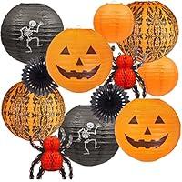 Algopix Similar Product 19 - UNIQOOO 12Pcs Halloween Hanging