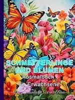 Algopix Similar Product 17 - Entspannendes Schmetterlinge und Blumen