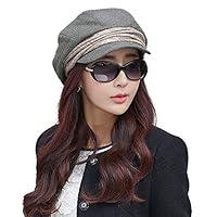 Algopix Similar Product 19 - Comhats Wool Newsboy Cabbie Beret Cap