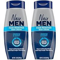 Algopix Similar Product 14 - Nair Men Hair Removal Body Cream 12